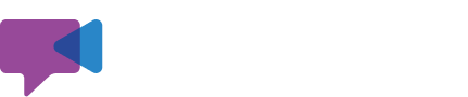 DemoHop logo and wordmark in white